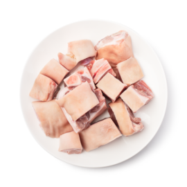 Cut Pork feet 6X1